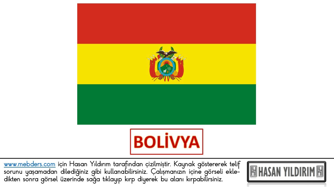 Bolivya Bayrağı PNG