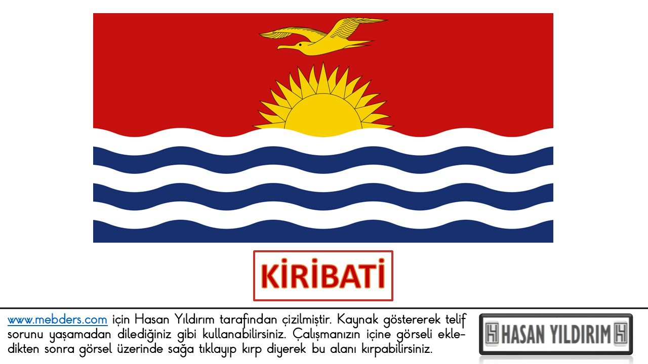 Kiribati Bayrağı PNG