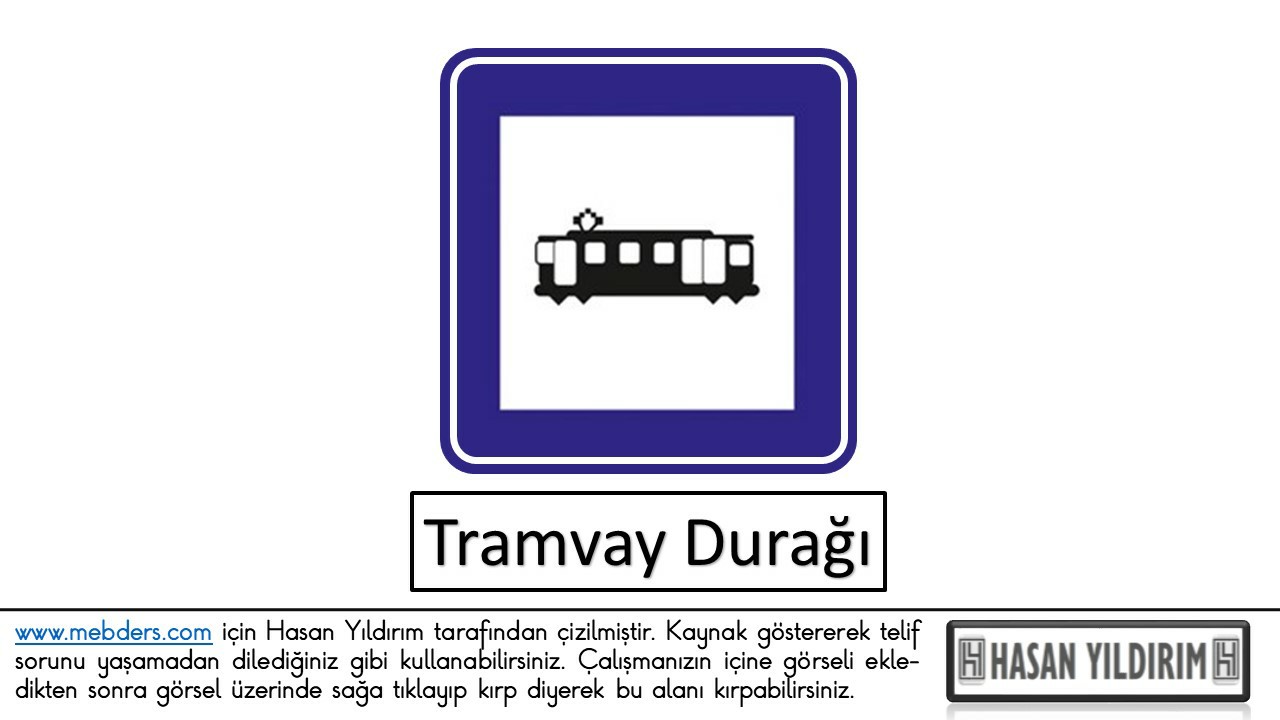 Tramvay Durağı PNG