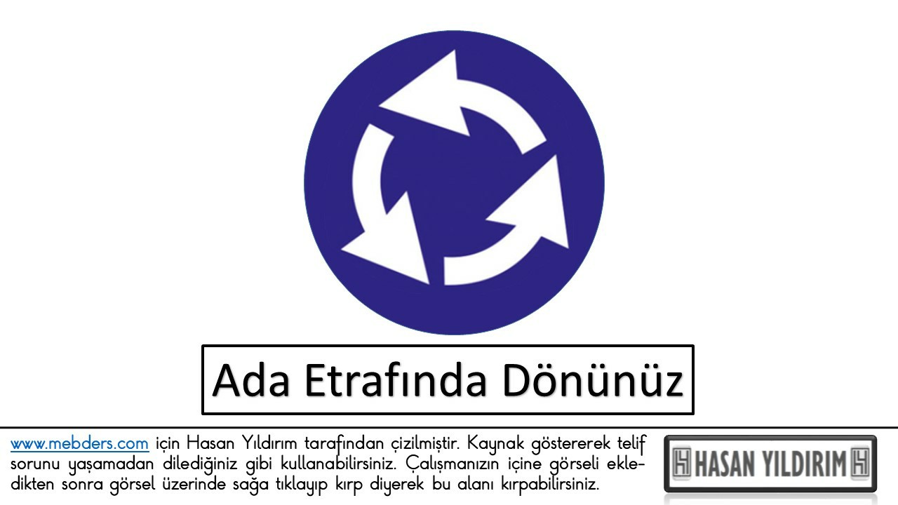 Ada Etrafında Dönünüz PNG