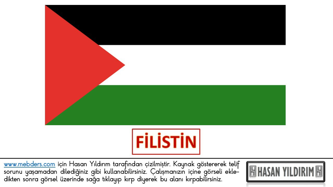 Filistin Bayrağı PNG