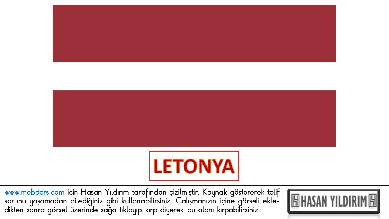 Letonya Bayrağı PNG
