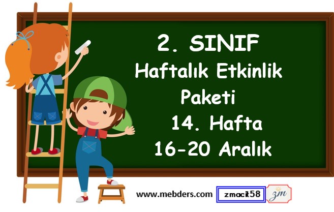 2. Sınıf 14. Hafta Etkinlik Paketi (16 - 20 Aralık)