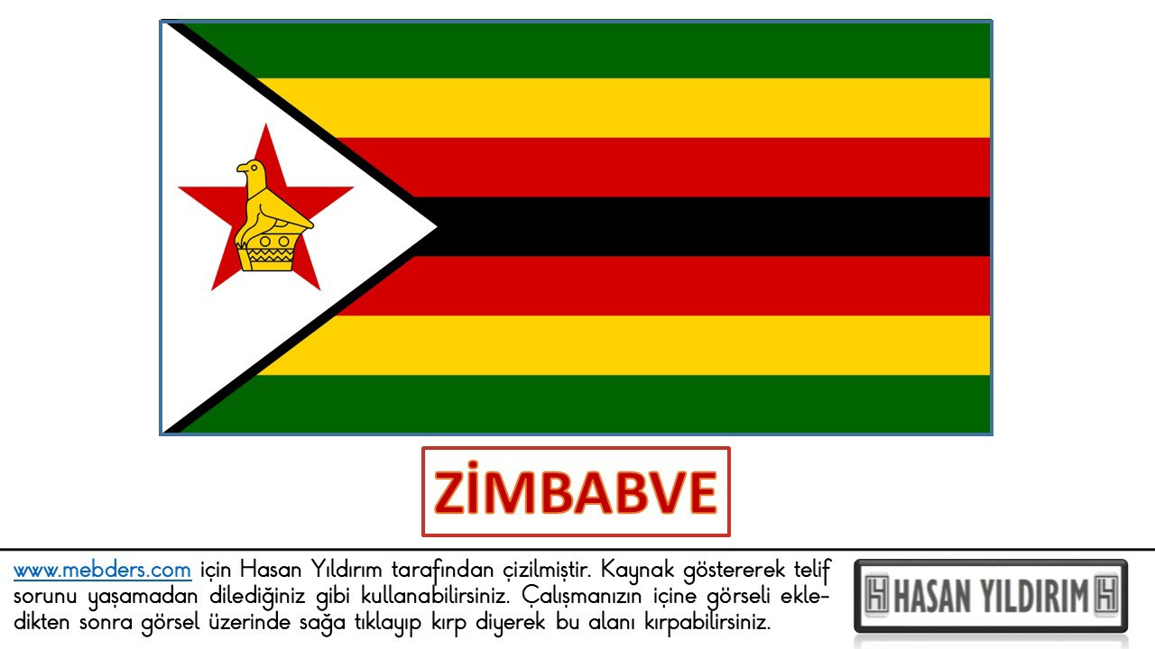 Zimbabve Bayrağı PNG
