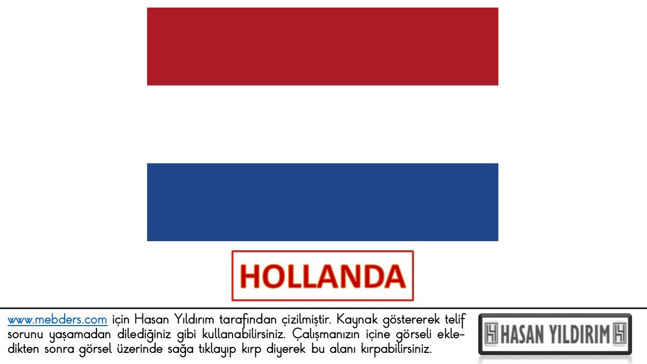Hollanda Bayrağı PNG