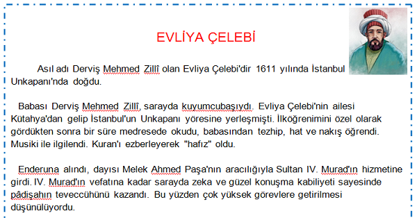 Evliya Çelebi Hayatı