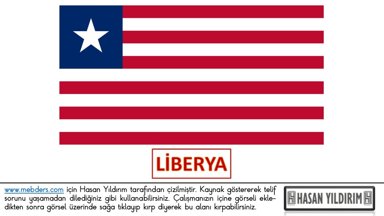 Liberya Bayrağı PNG