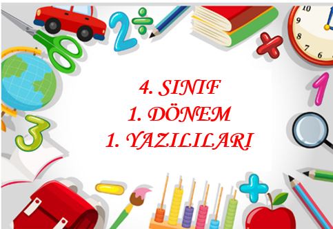 4. Sınıf Müzik  1. Dönem-1. Yazılı Sınavı