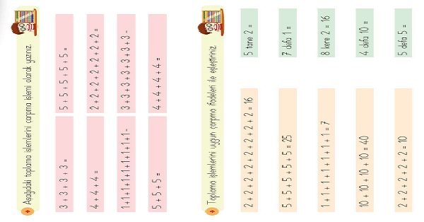 2. Sınıf Matematik Çarpma İşlemini Kavrayalım -13