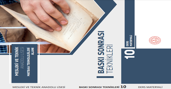 10. Sınıf Baskı Sonrası Teknikler Ders Kitabı-MEB