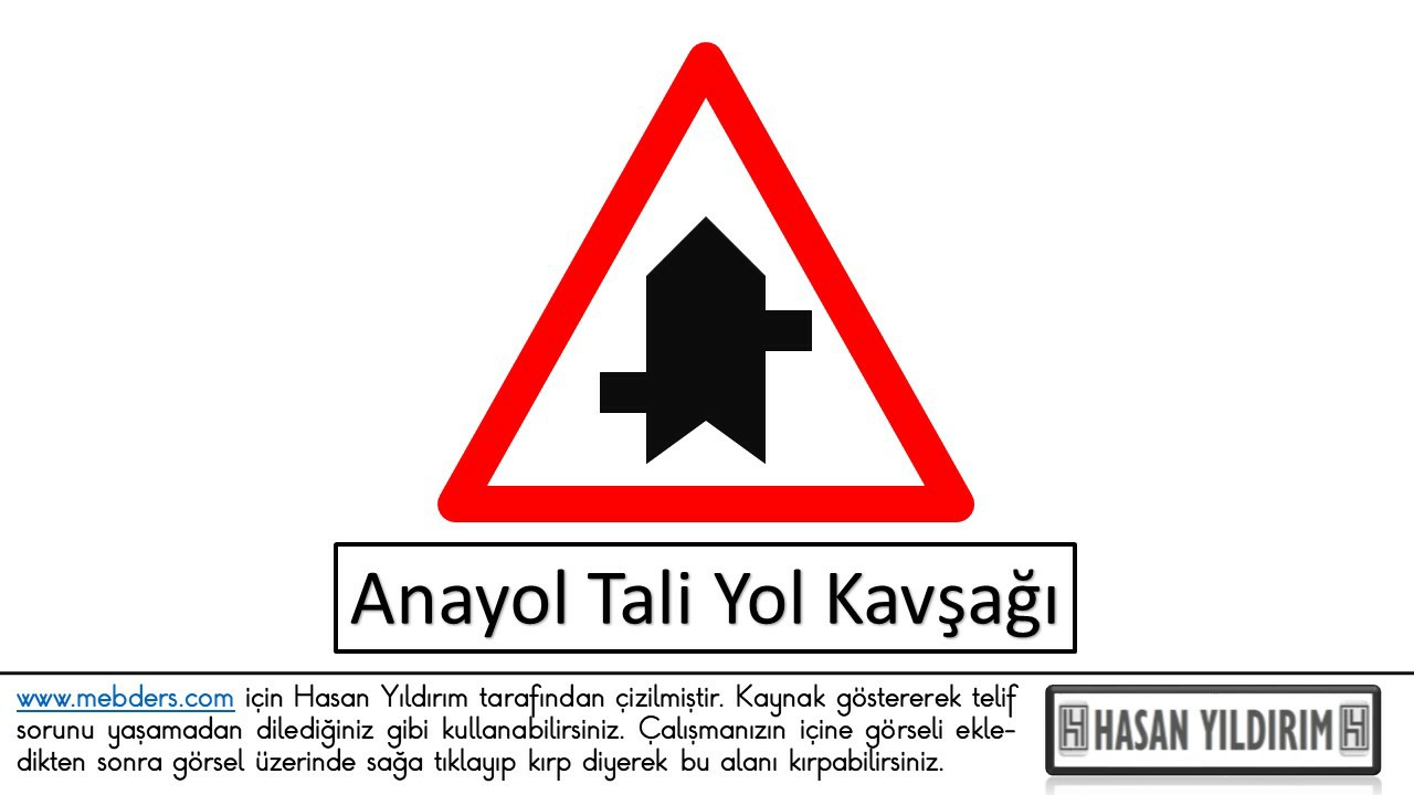 Anayol Tali Yol Kavşağı 5 PNG