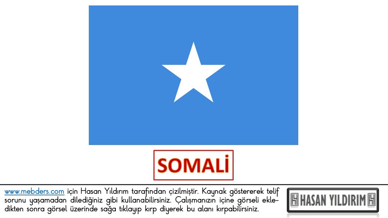 Somali Bayrağı PNG