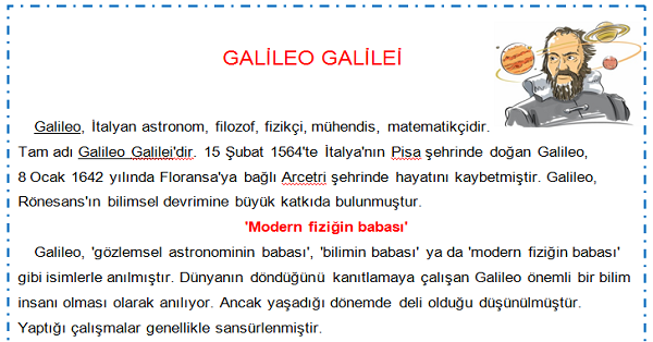 Galileo Galilei Hayatı