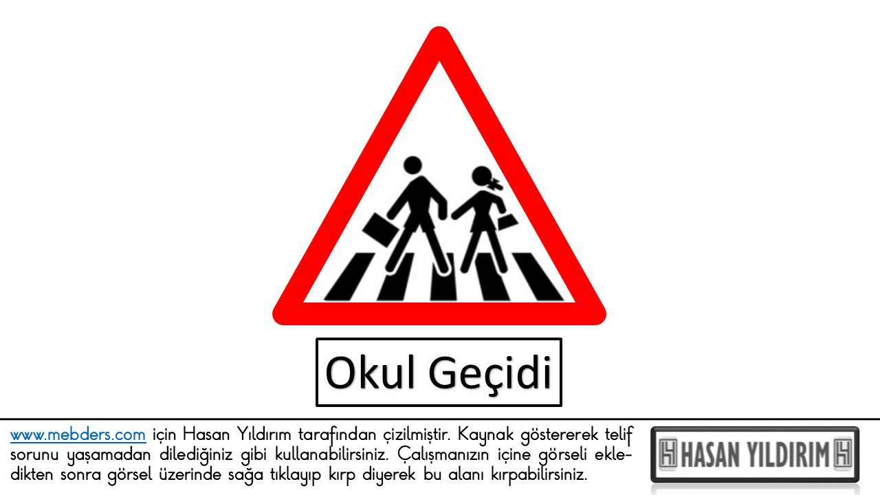 Okul Geçidi PNG