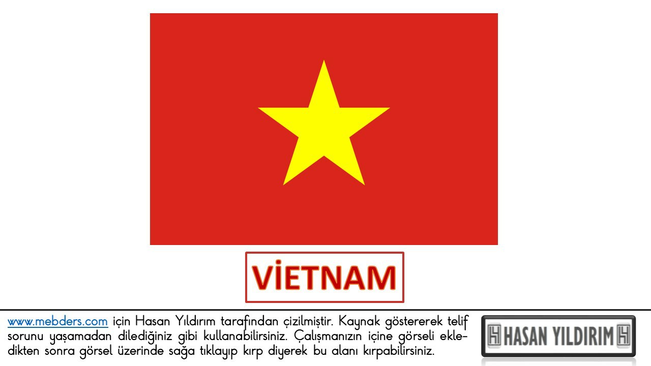 Vietnam Bayrağı PNG