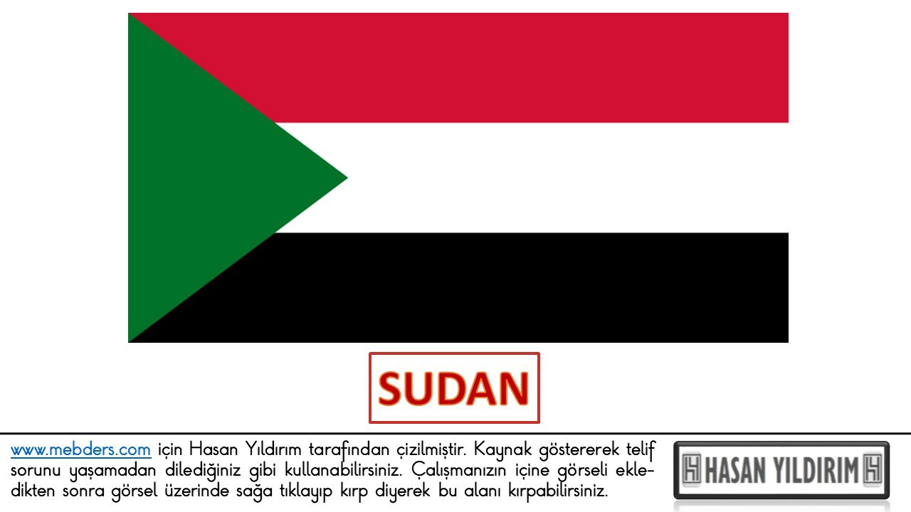 Sudan Bayrağı PNG