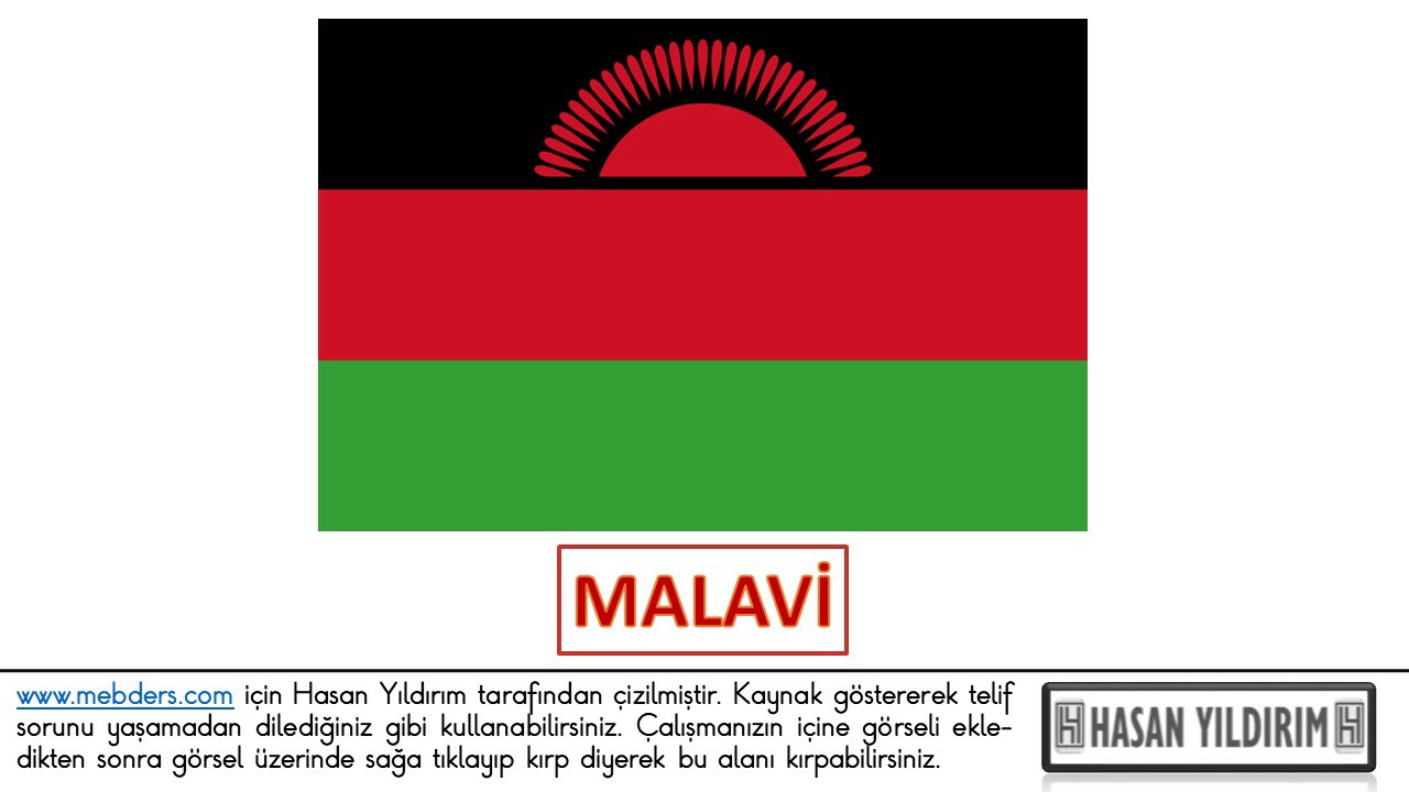 Malavi Bayrağı PNG