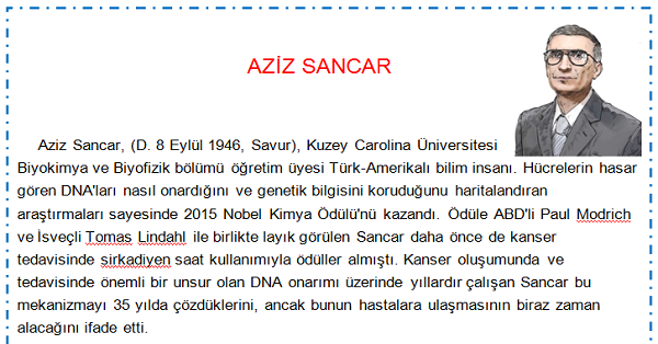 Aziz Sancar Hayatı