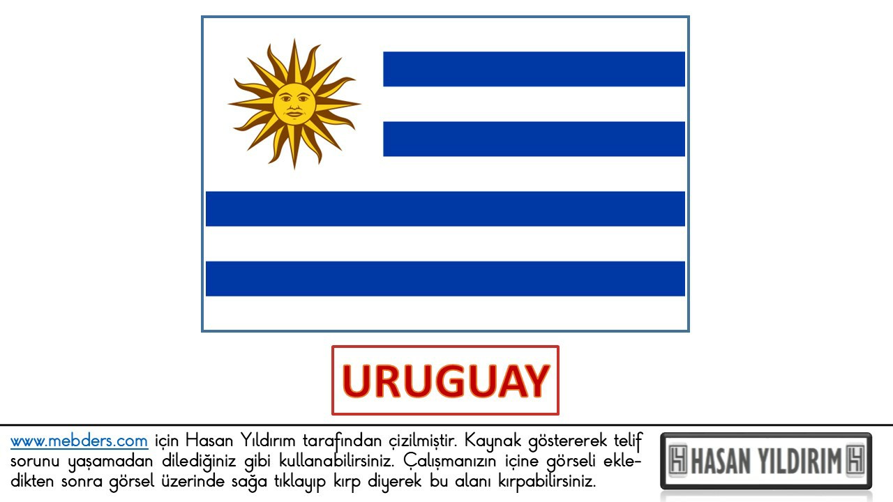 Uruguay Bayrağı PNG