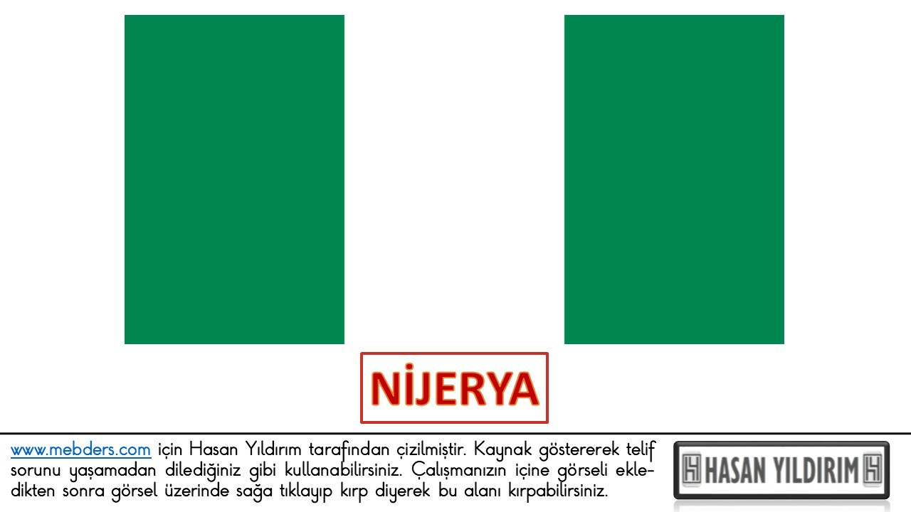 Nijerya Bayrağı PNG