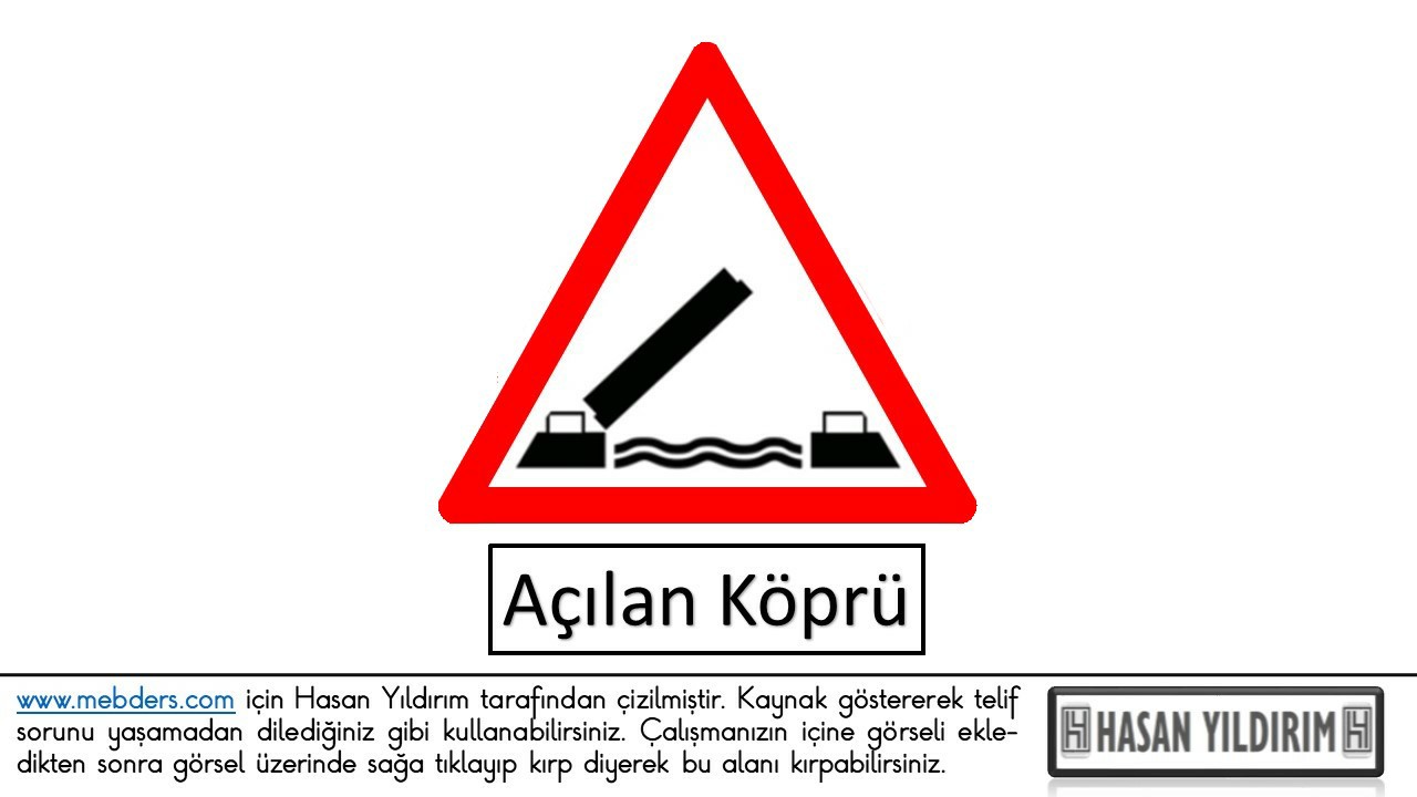 Açılan Köprü PNG