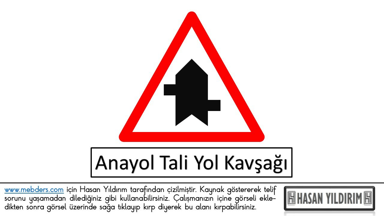 Anayol Tali Yol Kavşağı 4 PNG