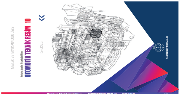 10. Sınıf Otomotiv Teknik Resim Ders Kitabı-MEB