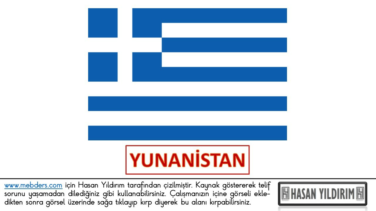 Yunanistan Bayrağı PNG