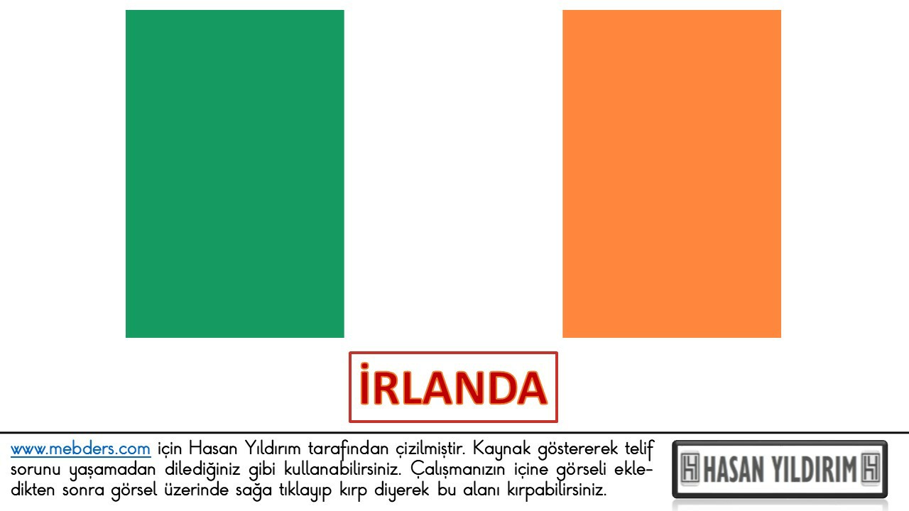 İrlanda Bayrağı PNG