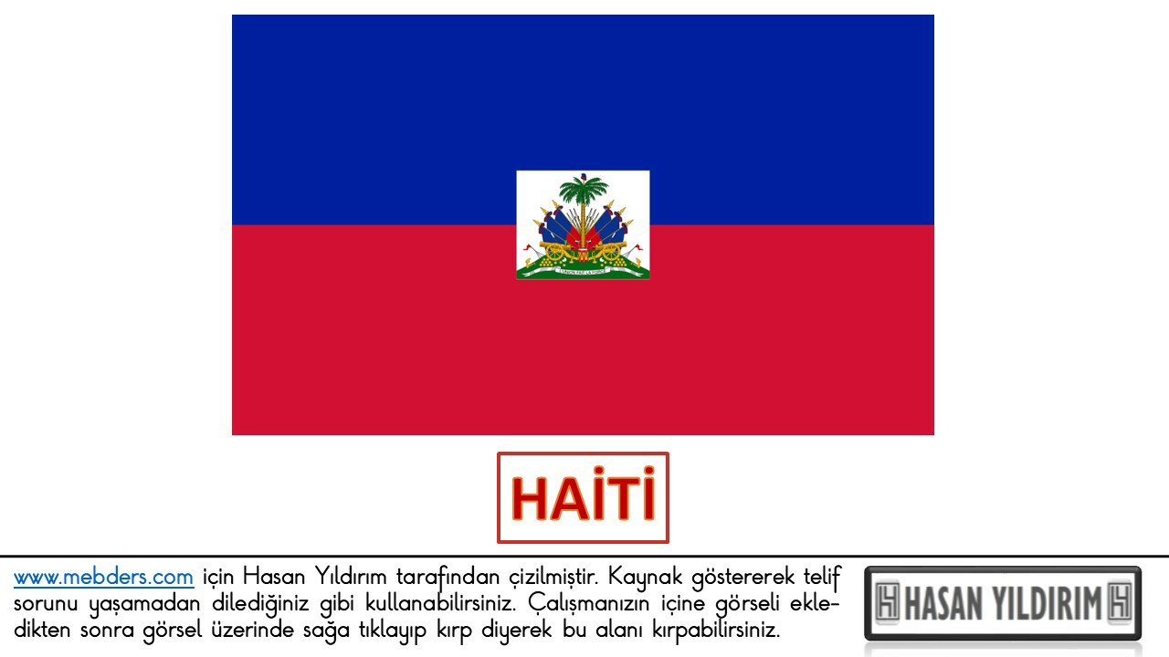 Haiti Bayrağı PNG