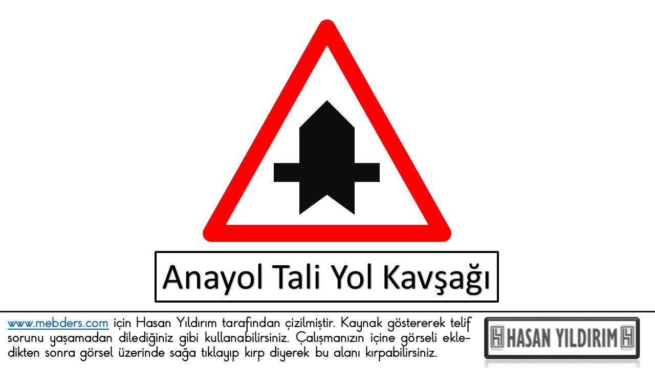 Anayol Tali Yol Kavşağı 1 PNG