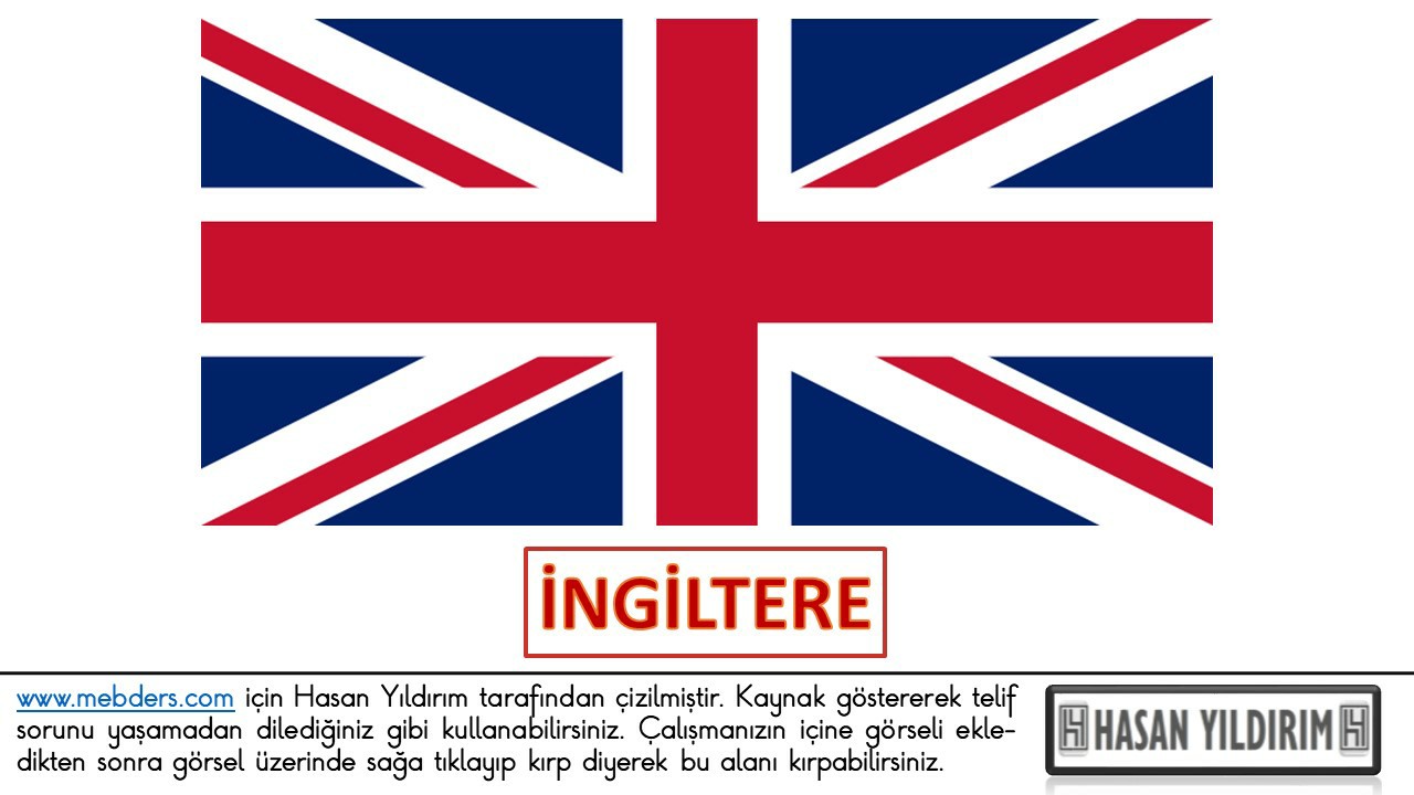İngiltere Bayrağı PNG