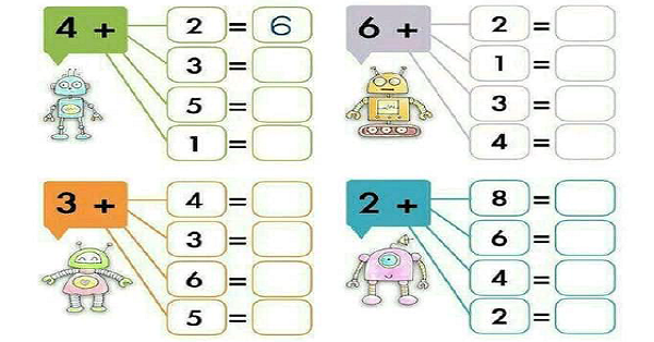 1. Sınıf Matematik Toplama İşlemi Etkinlikleri-9