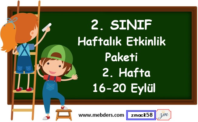 2. Sınıf 2. Hafta Etkinlik Paketi (16 - 20 Eylül)