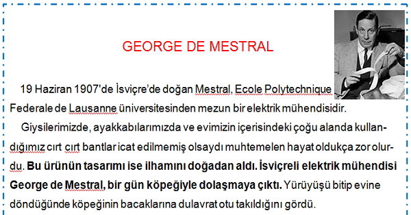 George de Mestral Hayatı