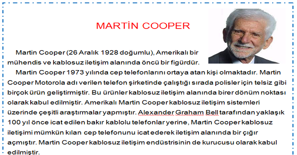 Martin Cooper Hayatı