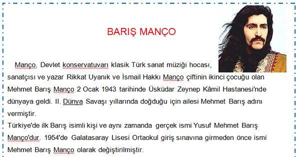 Barış Manço Hayatı