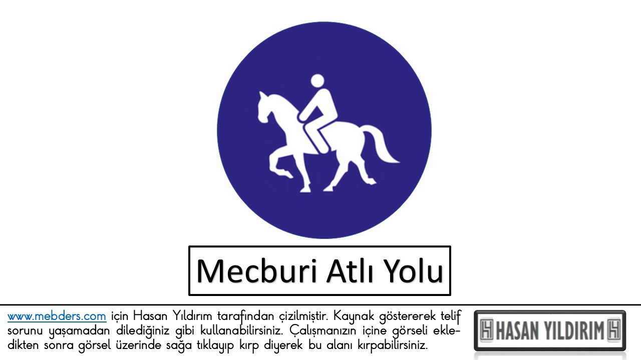 Mecburi Atlı Yolu PNG