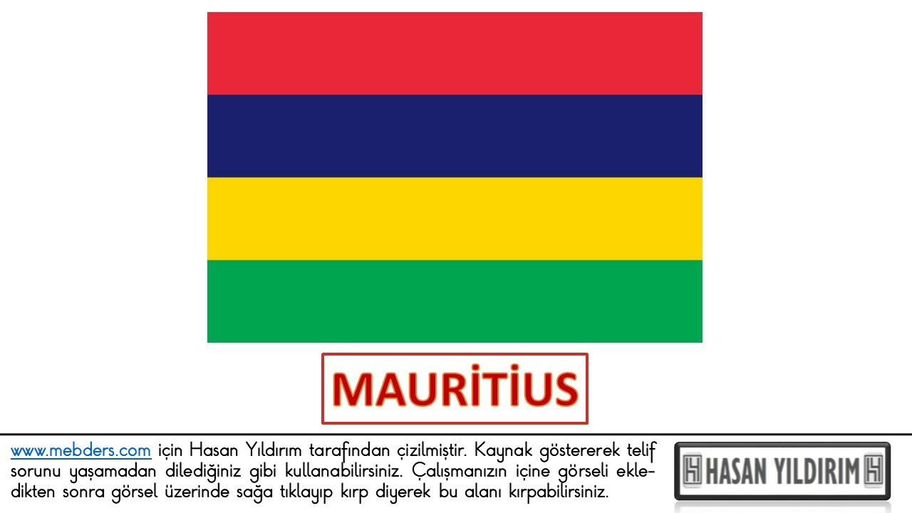 Mauritius Bayrağı PNG