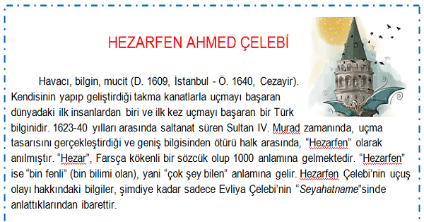 Hezarfen Ahmet Çelebi Hayatı