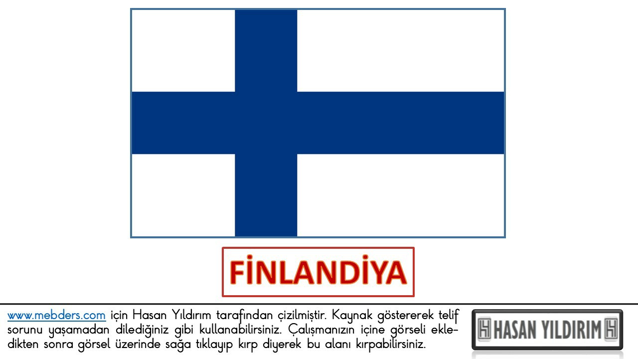 Finlandiya Bayrağı PNG