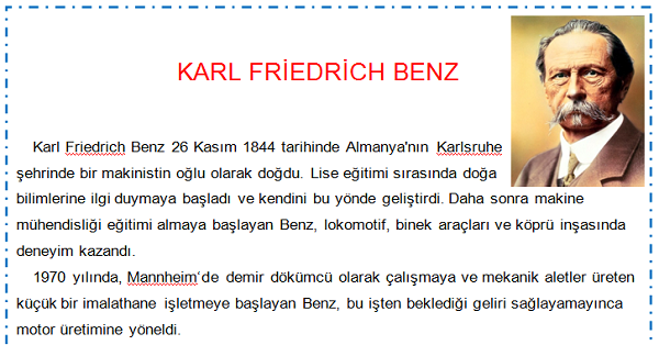 Karl Friedrich Benz Hayatı