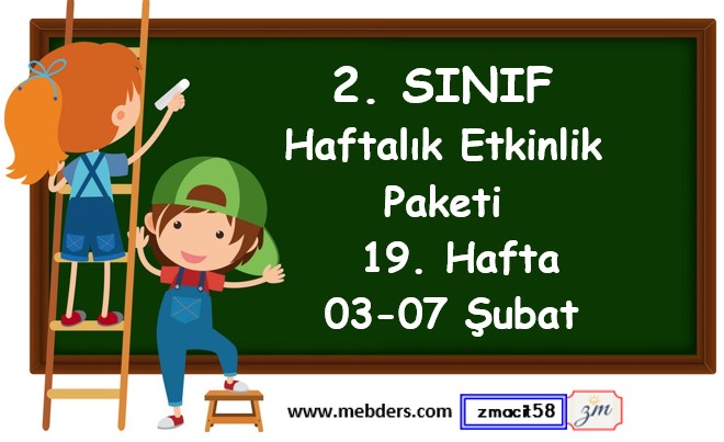 2. Sınıf 19. Hafta Etkinlik Paketi (03 - 07 Şubat)