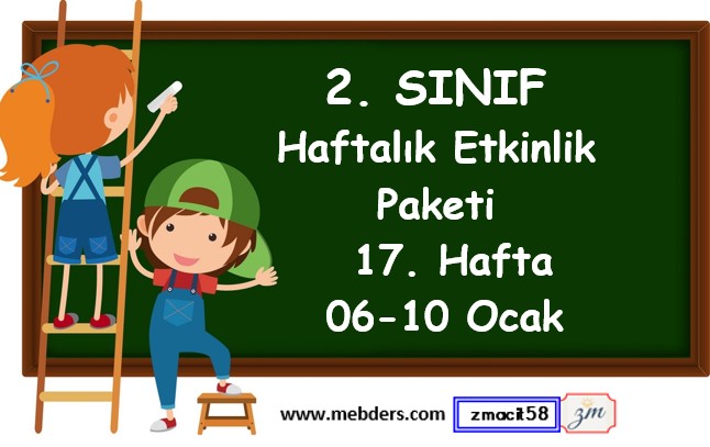 2. Sınıf 17. Hafta Etkinlik Paketi (06 - 10 Ocak)