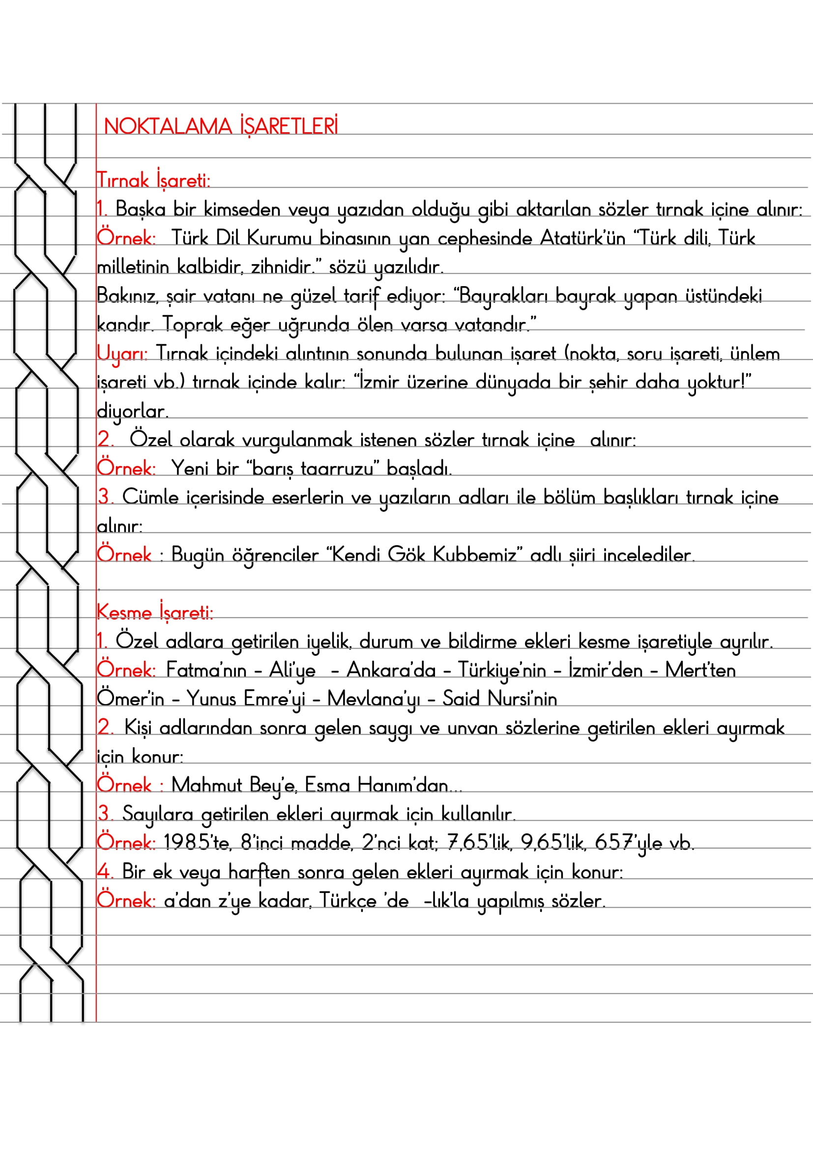 4.Sınıf - Türkçe Noktalama İşaretleri (Tırnak İşareti Kesme İşareti) Konu Anlatımı