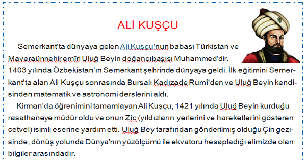 Ali Kuşçu Hayatı