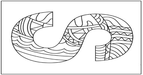 1. Sınıf İlk Okuma Yazma ( S-s Sesi) Mandala Boyama Sayfası