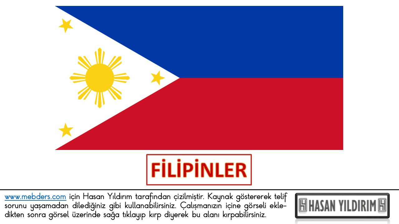 Filipinler Bayrağı PNG