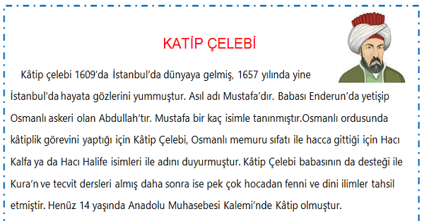 Katip Çelebi Hayatı