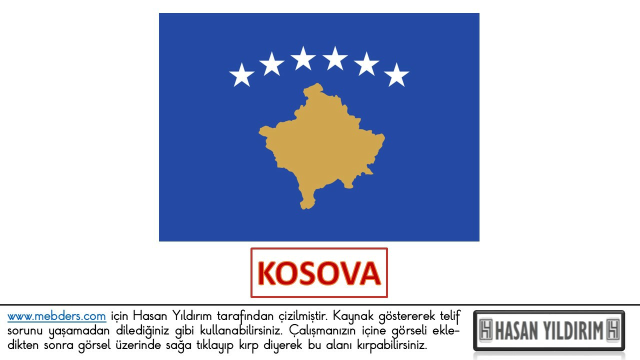 Kosova Bayrağı PNG